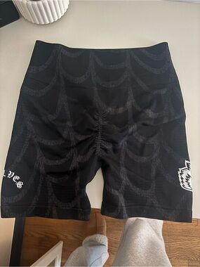 Darc Sport Chopper Everson Seamless "Valencourt" Shorts in Black Symbiote Web V2